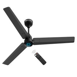 Atomberg 1200MM (48 Inch) BLDC Ceiling Fan with Remote Control and LED Indicators, Midnight Black, RENESA