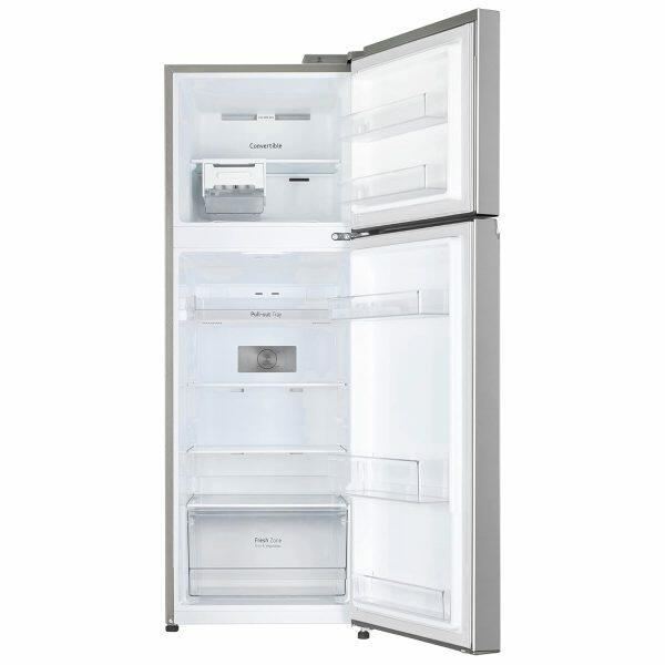 LG 246L 3Star Double Door Refrigerator (GL-S262SPZX, Shiny Steel)