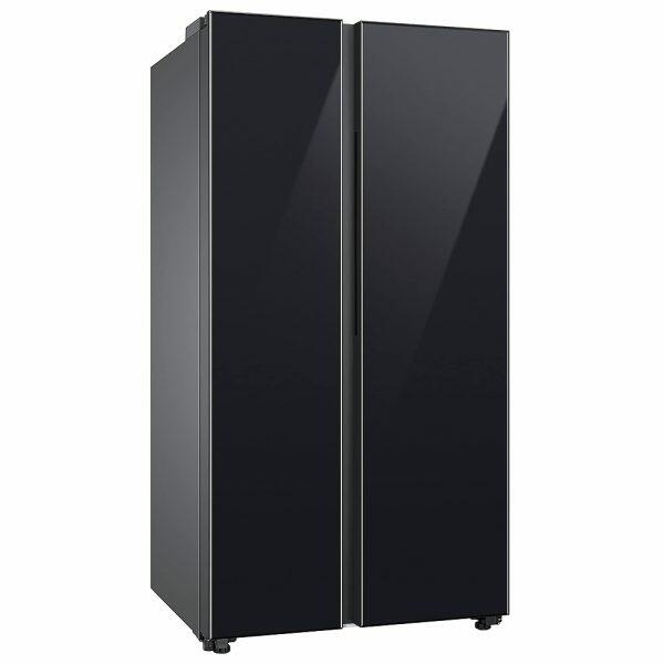 Samsung 653L Side by Side Refrigerator (RS76CB811333HL, Glam Deep Charcoal)