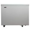 Elanpro 400 Litre Double Door Glass Top Deep Freezer with Toughened Glass, Grey, EKG405