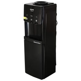 Voltas Spring R Water Dispenser with Refrigerator with Normal, Cold and Hot Tap, Black