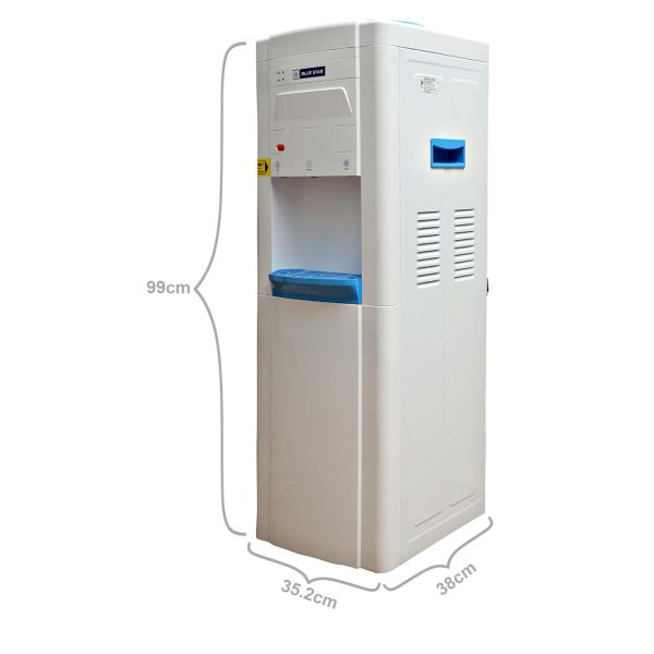 Bluestar Water Dispenser without cooling cabinet with Hot,Cold and Normal Tap, White, BWD3FMGA
