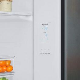 Samsung 653L Side by Side Refrigerator (RS76CB811333HL, Glam Deep Charcoal)