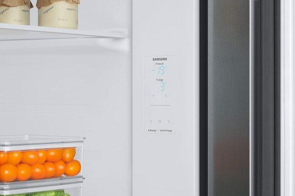 Samsung 653L Side by Side Refrigerator (RS76CB811333HL, Glam Deep Charcoal)