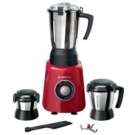 Bosch MGM4334RIN, 600 Watt 3 Jar with Blunt Pounding Blade, Red