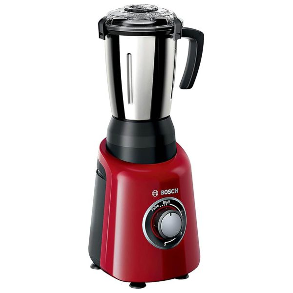 Bosch MGM4334RIN, 600 Watt 3 Jar with Blunt Pounding Blade, Red