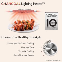 LG MJEN326PKW, 32 Litre Charcoal Convection Microwave with 360 Degree Motorised Rotisserie and Wi-Fi, Black