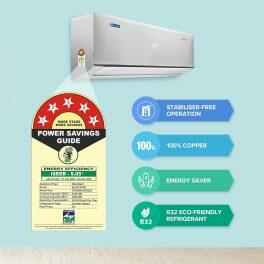 BlueStar IA524DNUR 2 Ton 5 Star Inverter Split AC with 5-in-1 Convertible, White