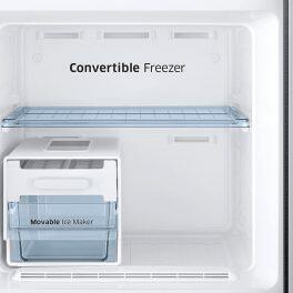 Samsung 236L 3 Star Double Door Refrigerator (RT28C3733BX, Luxe Black)