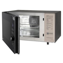 LG MJEN286UFW, 28 Litre Charcoal Convection Microwave with Glass Touch & Dial and Wi-Fi, Black