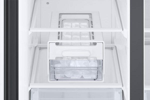 Samsung 653L Side by Side Refrigerator (RS76CB811333HL, Glam Deep Charcoal)