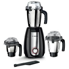 Bosch MGM8836MIN, 1000 Watt 3 Jar Mixer Grinder with 100% Copper Ball Bearing Motor and 30 Minutes Motor Rating, Black