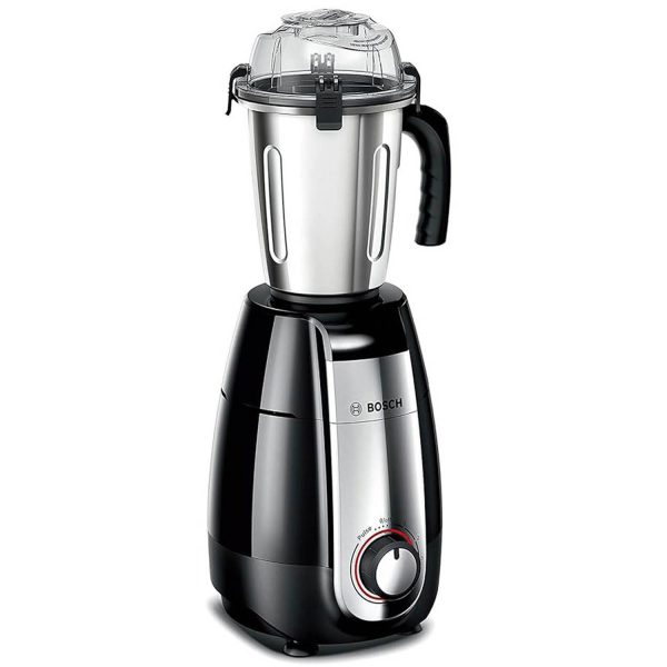 Bosch MGM8836MIN, 1000 Watt 3 Jar Mixer Grinder with 100% Copper Ball Bearing Motor and 30 Minutes Motor Rating, Black