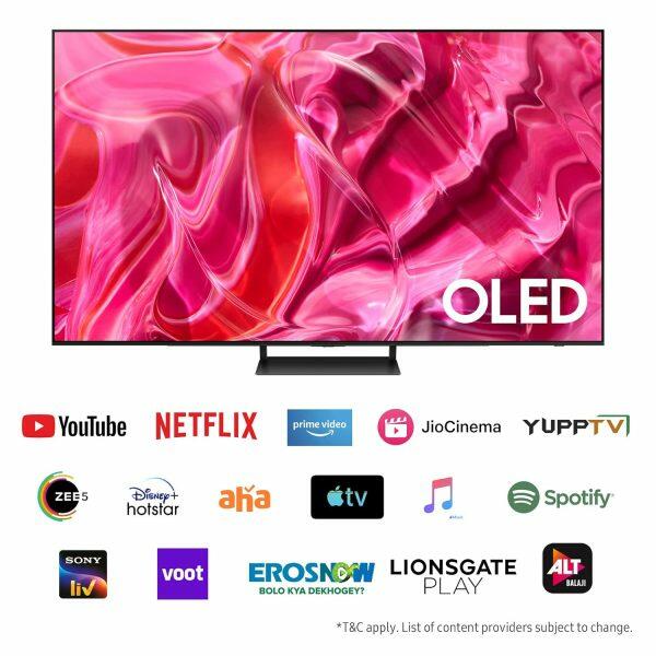 Samsung 55 Inch OLED (QA55S90CAKLXL, Black)