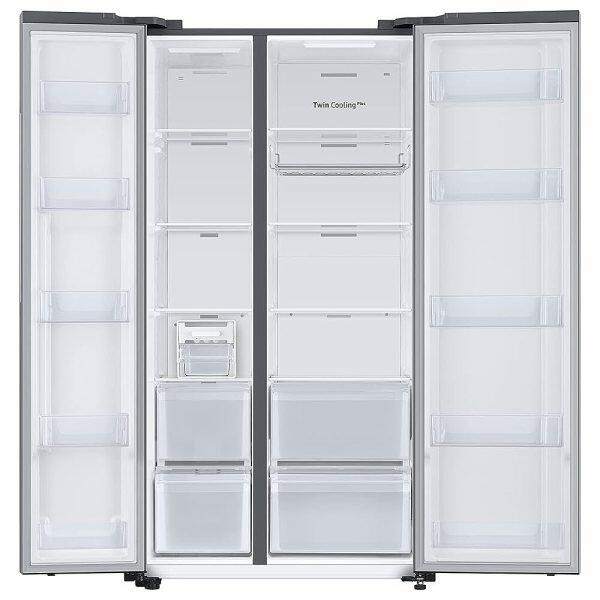 Samsung 653L Side By Side Refrigerator (RS76CG8113SLHL, Clean Steel)