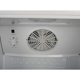 Elanpro 300 Litre Single Door Visi Cooler with LED Lighting and Adjustable Shelves, White, ECG305