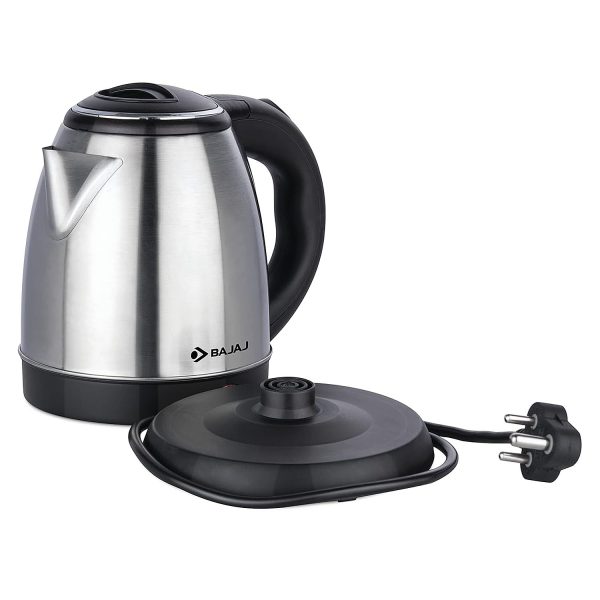 Bajaj 1.2 Liter Electric Kettle, Black, KTX 1.2 Litre DLX