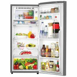 Whirlpool 260 Impro Prm, 236 Litre 3 Star Single Door Refrigerator with Inverter Compressor, 4-in-1 Cooling Modes and 1 Hour Icing Technology, Alpha Steel