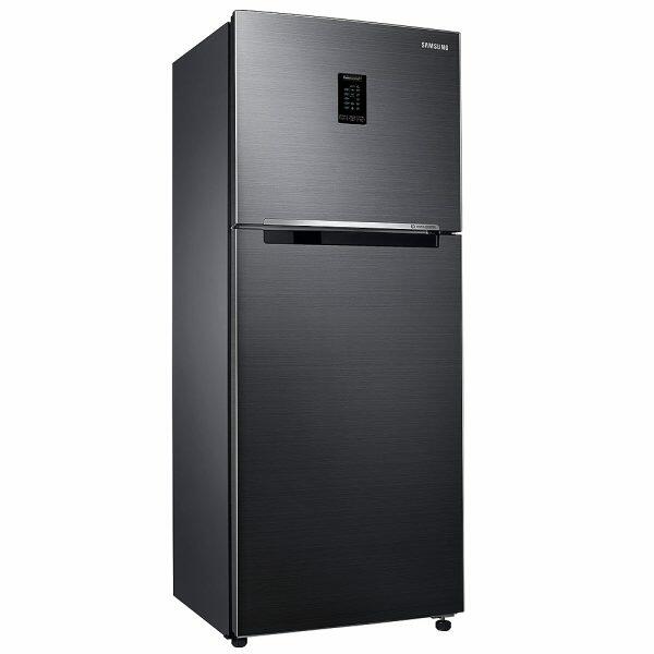 Samsung 236L 3 Star Double Door Refrigerator (RT28C3733BX, Luxe Black)