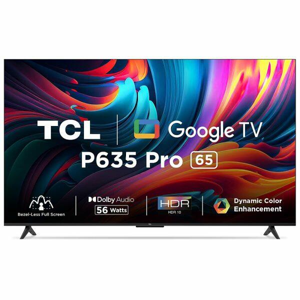 TCL 50 inches Google TV (50P635 Pro, Black)