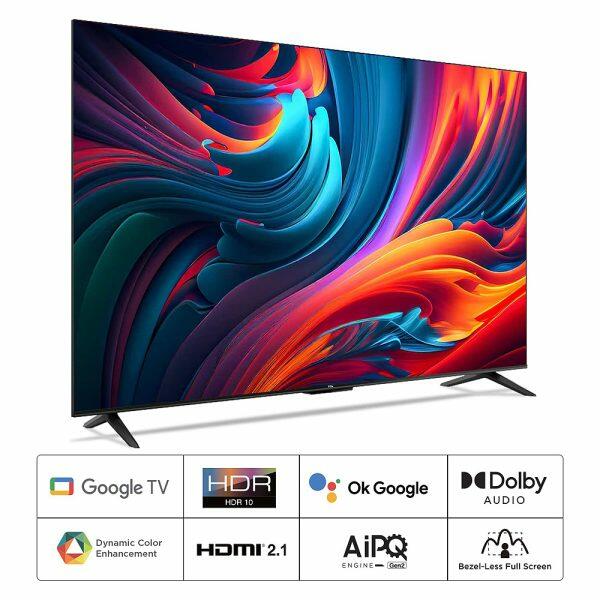 TCL 50 inches Google TV (50P635 Pro, Black)