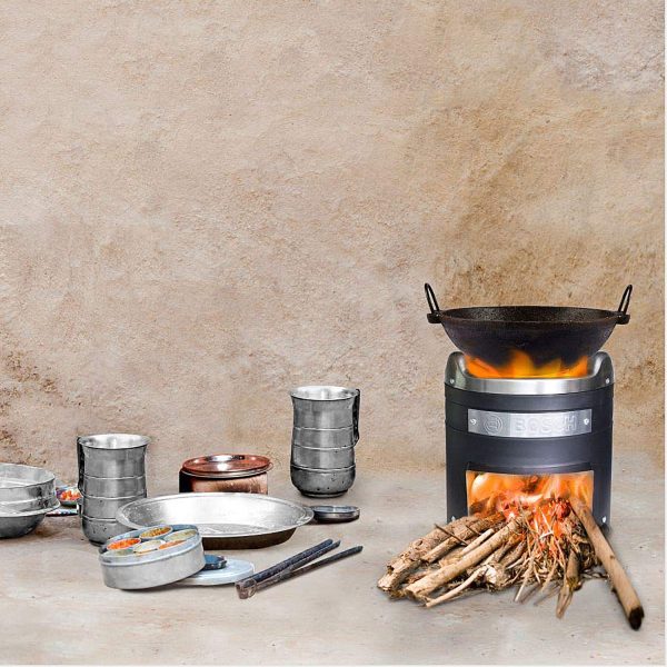 Bosch Modern Chulha (NB0001, Black)