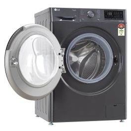 LG FHV1207Z2M, 7 KG 1200 RPM Front Load with AI 6 Motion Direct Drive and Steam, Black