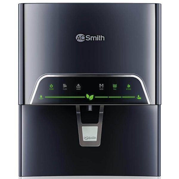 AO Smith ProPlanet P3, RO+SCMT Water Purifier with 8 Stage Purification, Black