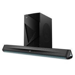 boAt 160 Watts Soundbar with wireless subwoofer, Black, Aavante Bar Theme