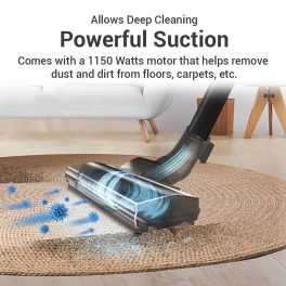 Eureka Forbes 1150 Watt Vaccum Cleaner, Red/ Black, Trendy Wet Dry Dx