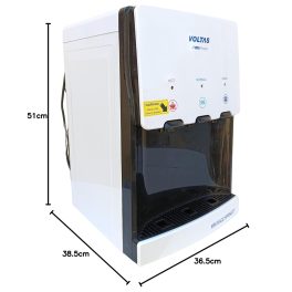 Voltas Table Top Water Dispenser with Normal, Cold and Hot Tap, White