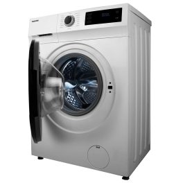 Toshiba TW-BJ90S2, 8 KG Fully Automatic Inverter Front Load Machine with In-built Heater, White