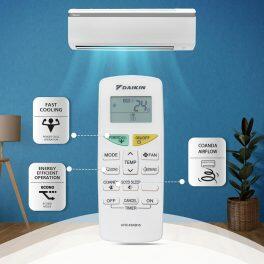Daikin FTKM50UV 1.5 Ton 5 Star Inverter Split AC with 16 Meters Air Throw PM 2.5 Filter, White