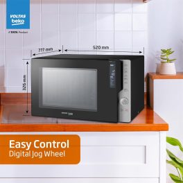 Voltas Beko 28 Litre Convection with Jog Dial, Push Button and Digital Display, Black, MC28D