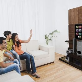 Panasonic 80 Watts Home Theatre with 2.1 Channel Convertible Soundbar and RemotMe, Black, HT260GW