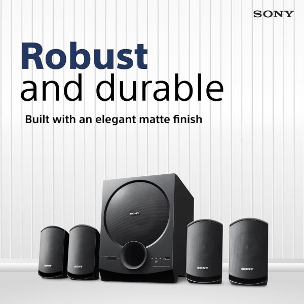 Sony 80 Watts, 4.1 Channel Home Theatre, Black, SA-D40