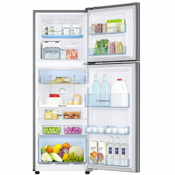 Samsung 236L Double Door Refrigerator (RT28C3042S8/HL, Elegant Inox)