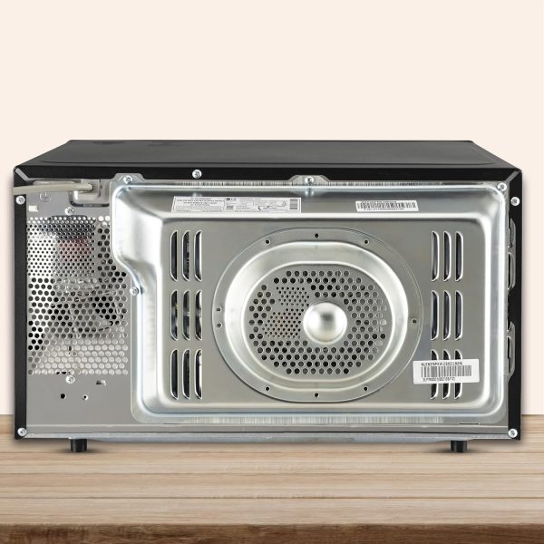 LG MJEN326PKW, 32 Litre Charcoal Convection Microwave with 360 Degree Motorised Rotisserie and Wi-Fi, Black