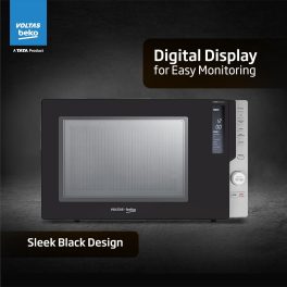 Voltas Beko 28 Litre Convection with Jog Dial, Push Button and Digital Display, Black, MC28D