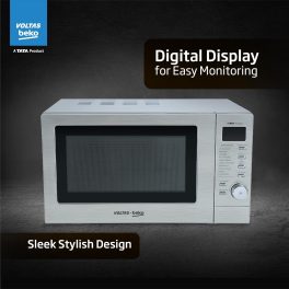 Voltas Beko 20 Liter Convection Microwave Oven, Silver, MC20SD