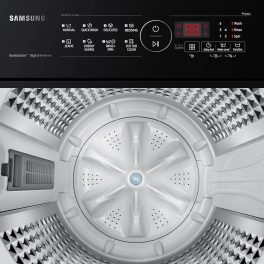 Samsung WA70BG4441BYTL, 7 KG Fully Automatic Top Load Machine with Digital Inverter, Lavender Gray
