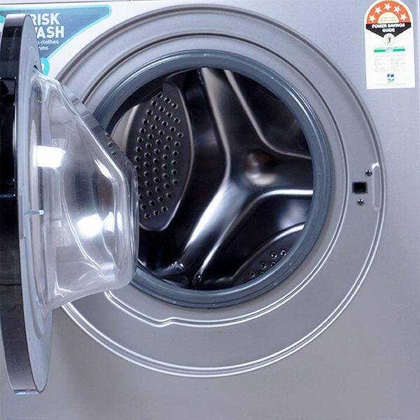 Panasonic NA-148MB3L01, 8 KG 1400 RPM Fully Automatic Front Load Machine with 5 Star Rating, Brisk Wash and Pause N Add, Silver