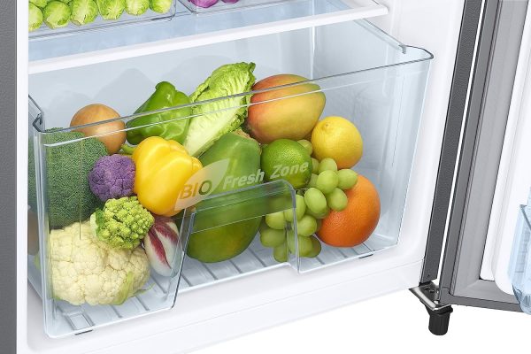 Samsung 183 Litre 2 Star Single Door Refrigerator with Digital Inverter, (RR20C11C2GS, Grey Silver)