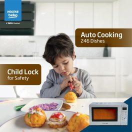 Voltas Beko 20 Liter Convection Microwave Oven, Silver, MC20SD