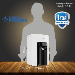 Eureka Champ UV, 6 Litre Storage Purifier for Muncipal Water with Energy Saving Mode, White