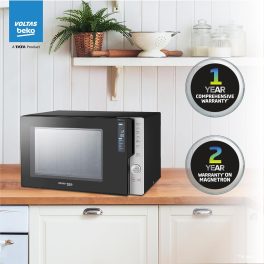 Voltas Beko 28 Litre Convection with Jog Dial, Push Button and Digital Display, Black, MC28D