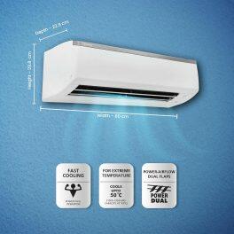 Daikin FTL50UV 1.5 Ton 3 Star Fixed Speed Split AC with 2.5 PM Filter 2 Way Swing, White