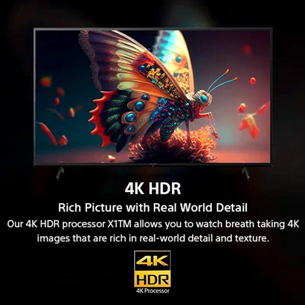 Sony 43 inches 4K TV (KD-43X75L, Black)