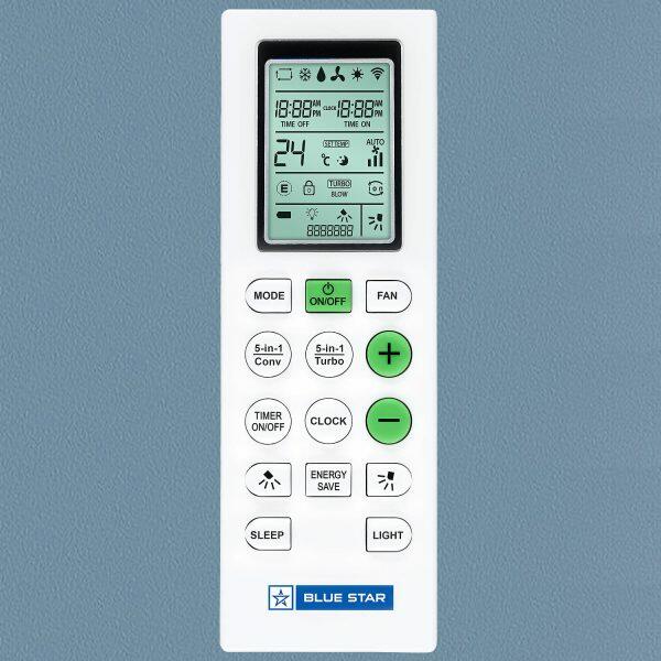 BlueStar IA318QCU 1.5 Ton 3 Star Inverter Split AC with 5-in-1 Convertible & 4 Way Swing, White