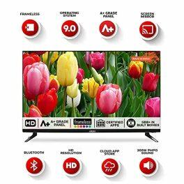 AKAI 32 Inch Smart TV (AKLT32S-FL1Y9P, Black)